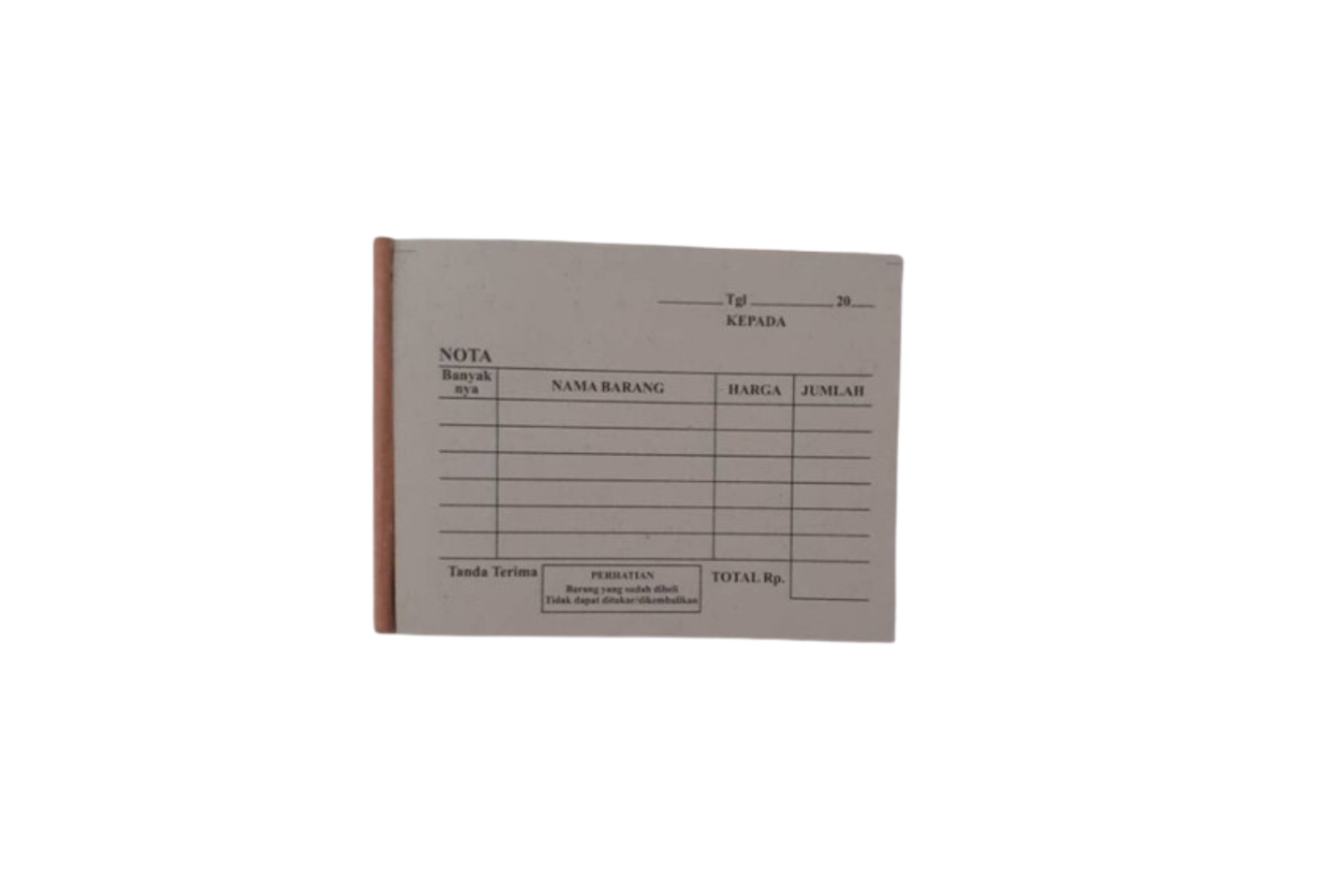 Buku Nota Buram